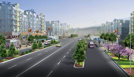 重庆市北碚区缙云大道绿化景观工程设计