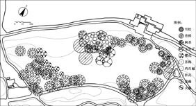 图01:花港观鱼雪松大草坪平面图